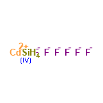 InChI=1/Cd.6FH.H4Si/h;6*1H;1H4/q+2;;;;;;;+4/p-6