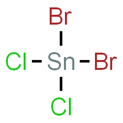 ChemSpider 2D Image | Dibromo(dichloro)stannane | Br2Cl2Sn