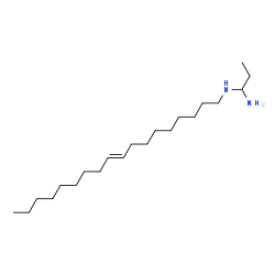 ChemSpider 2D Image | N-[(9E)-9-Octadecen-1-yl]-1,1-propanediamine | C21H44N2