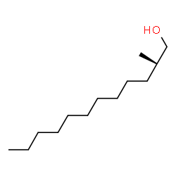 ChemSpider 2D Image | (2R)-2-Methyl-1-dodecanol | C13H28O