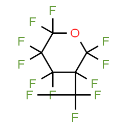 ChemSpider 2D Image | 2,2,3,3,4,4,5,6,6-Nonafluoro-5-(trifluoromethyl)tetrahydro-2H-pyran | C6F12O