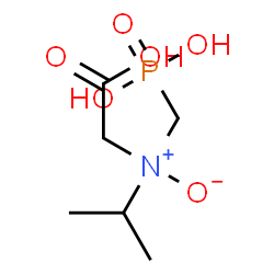 ChemSpider 2D Image | [Isopropyl(phosphonomethyl)nitroryl]acetic acid | C6H14NO6P