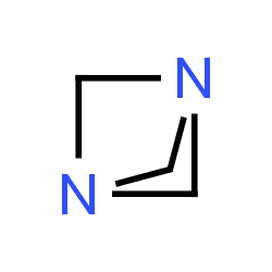 ChemSpider 2D Image | 1,3-Diazabicyclo[1.1.1]pentane | C3H6N2