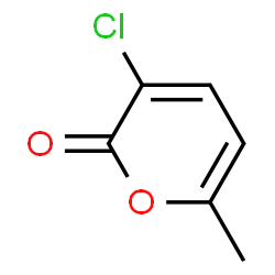 ChemSpider 2D Image | 3-Chloro-6-methyl-2H-pyran-2-one | C6H5ClO2