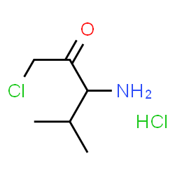 ChemSpider 2D Image | 3-Amino-1-chloro-4-methyl-2-pentanone hydrochloride (1:1) | C6H13Cl2NO