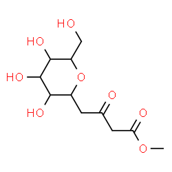 ChemSpider 2D Image | 1,5-Anhydro-1-(4-methoxy-2,4-dioxobutyl)hexitol | C11H18O8