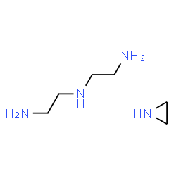 ChemSpider 2D Image | N-(2-Aminoethyl)-1,2-ethanediamine - aziridine (1:1) | C6H18N4