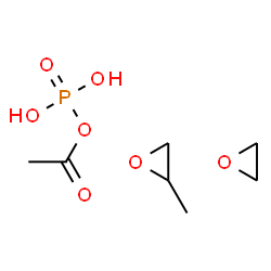 ChemSpider 2D Image | 2-methyloxirane;oxirane;phosphono acetate | C7H15O7P
