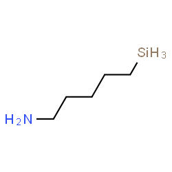 ChemSpider 2D Image | 5-Silyl-1-pentanamine | C5H15NSi