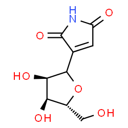 ChemSpider 2D Image | (1xi)-1,4-Anhydro-1-(2,5-dioxo-2,5-dihydro-1H-pyrrol-3-yl)-D-ribitol | C9H11NO6