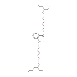 ChemSpider 2D Image | Bis(2-{2-[(2-ethylhexyl)oxy]ethoxy}ethyl) phthalate | C32H54O8