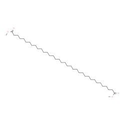 ChemSpider 2D Image | Dimethyl hexatriacontanedioate | C38H74O4