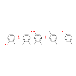ChemSpider 2D Image | 2,3-dimethylphenol;2,4-dimethylphenol;2,5-dimethylphenol;2,6-dimethylphenol;3,4-dimethylphenol | C40H50O5
