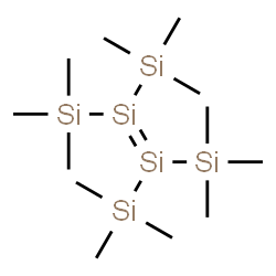ChemSpider 2D Image | 1,1,1,4,4,4-Hexamethyl-2,3-bis(trimethylsilyl)-2-tetrasilene | C12H36Si6