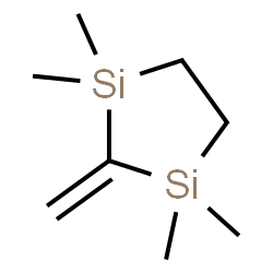 ChemSpider 2D Image | 1,1,3,3-Tetramethyl-2-methylene-1,3-disilolane | C8H18Si2