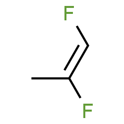 ChemSpider 2D Image | (1E)-1,2-Difluoro-1-propene | C3H4F2