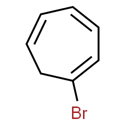 ChemSpider 2D Image | 1-Bromo-1,3,5-cycloheptatriene | C7H7Br