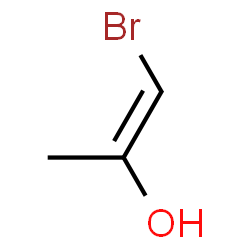 ChemSpider 2D Image | (1E)-1-Bromo-1-propen-2-ol | C3H5BrO