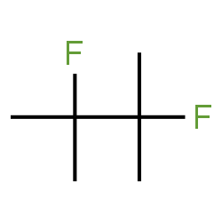 ChemSpider 2D Image | 2,3-Difluoro-2,3-dimethylbutane | C6H12F2