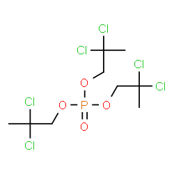 ChemSpider 2D Image | Tris(2,2-dichloropropyl) phosphate | C9H15Cl6O4P