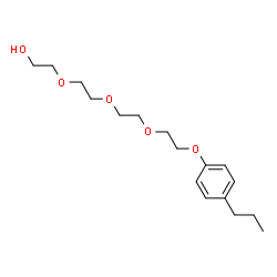 ChemSpider 2D Image | 2-(2-{2-[2-(4-Propylphenoxy)ethoxy]ethoxy}ethoxy)ethanol | C17H28O5