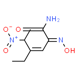 ChemSpider 2D Image | (2E,3Z)-4-Ethyl-2-(hydroxyimino)-5-nitro-3-hexenamide | C8H13N3O4