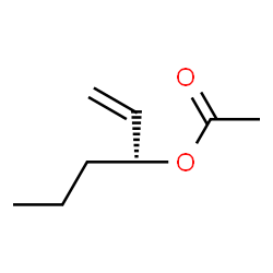 ChemSpider 2D Image | (3R)-1-Hexen-3-yl acetate | C8H14O2