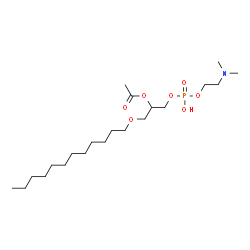 ChemSpider 2D Image | 6-Hydroxy-2-methyl-6-oxido-5,7,11-trioxa-2-aza-6lambda~5~-phosphatricosan-9-yl acetate | C21H44NO7P