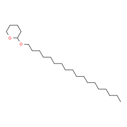 ChemSpider 2D Image | 2-(Octadecyloxy)tetrahydro-2H-pyran | C23H46O2