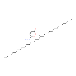 ChemSpider 2D Image | 2-Tetradecyloctadecyl (2Z)-4-amino-4-oxo-2-butenoate | C36H69NO3