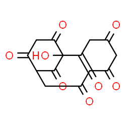 ChemSpider 2D Image | 3,5,7,9,11,13-Hexaoxotetradecanoic acid | C14H16O8