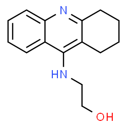 ChemSpider 2D Image | 2-(1,2,3,4-Tetrahydro-9-acridinylamino)ethanol | C15H18N2O