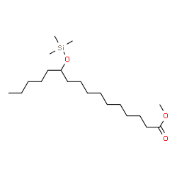 ChemSpider 2D Image | Methyl 11-[(trimethylsilyl)oxy]hexadecanoate | C20H42O3Si