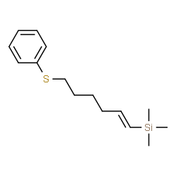 ChemSpider 2D Image | Trimethyl[(1E)-6-(phenylsulfanyl)-1-hexen-1-yl]silane | C15H24SSi