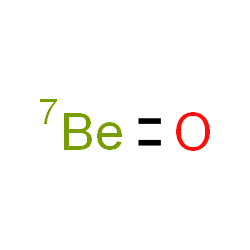 ChemSpider 2D Image | Oxo(~7~Be)beryllium | 7BeO