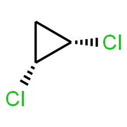 ChemSpider 2D Image | (1R,2S)-1,2-Dichlorocyclopropane | C3H4Cl2