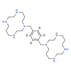 ChemSpider 2D Image | PLERIXAFOR-D4 | C28H50D4N8