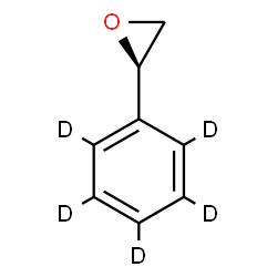 ChemSpider 2D Image | (2R)-2-(~2~H_5_)Phenyloxirane | C8H3D5O