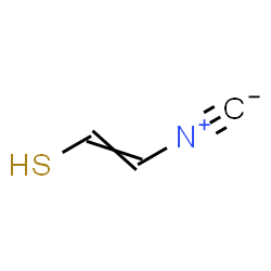 ChemSpider 2D Image | 2-Isocyanoethenethiol | C3H3NS