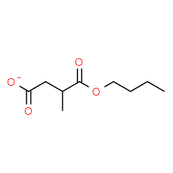 ChemSpider 2D Image | 4-Butoxy-3-methyl-4-oxobutanoate | C9H15O4