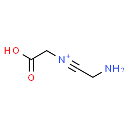 ChemSpider 2D Image | N-(2-Aminoethylidyne)(carboxy)methanaminium | C4H7N2O2