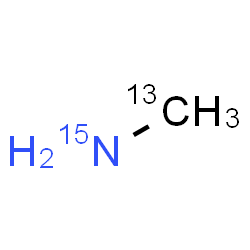 ChemSpider 2D Image | (~13~C)Methan(~15~N)amine | 13CH515N