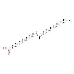 ChemSpider 2D Image | (9E)-(~13~C_18_)-9-Octadecenoic acid | 13C18H34O2