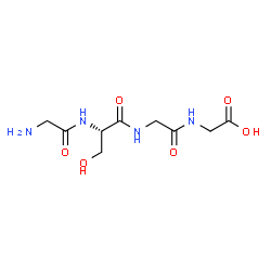 ChemSpider 2D Image | Glycyl-L-serylglycylglycine | C9H16N4O6