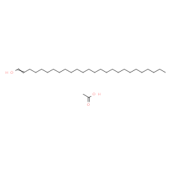 ChemSpider 2D Image | 1-Hexacosen-1-ol - acetic acid (1:1) | C28H56O3