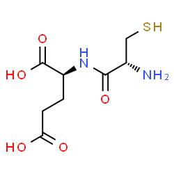 ChemSpider 2D Image | L-Cysteinyl-L-glutamic acid | C8H14N2O5S