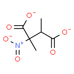 ChemSpider 2D Image | 2,3-Dimethyl-2-nitrosuccinate | C6H7NO6