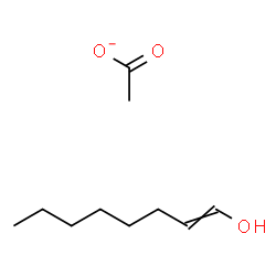 ChemSpider 2D Image | oct-1-en-1-ol;acetate | C10H19O3
