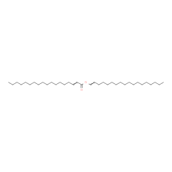 ChemSpider 2D Image | 1-Octadecen-1-yl 2-octadecenoate | C36H68O2
