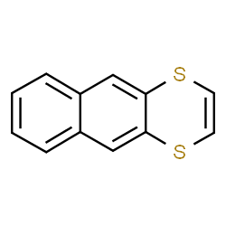 ChemSpider 2D Image | Naphtho[2,3-b][1,4]dithiine | C12H8S2